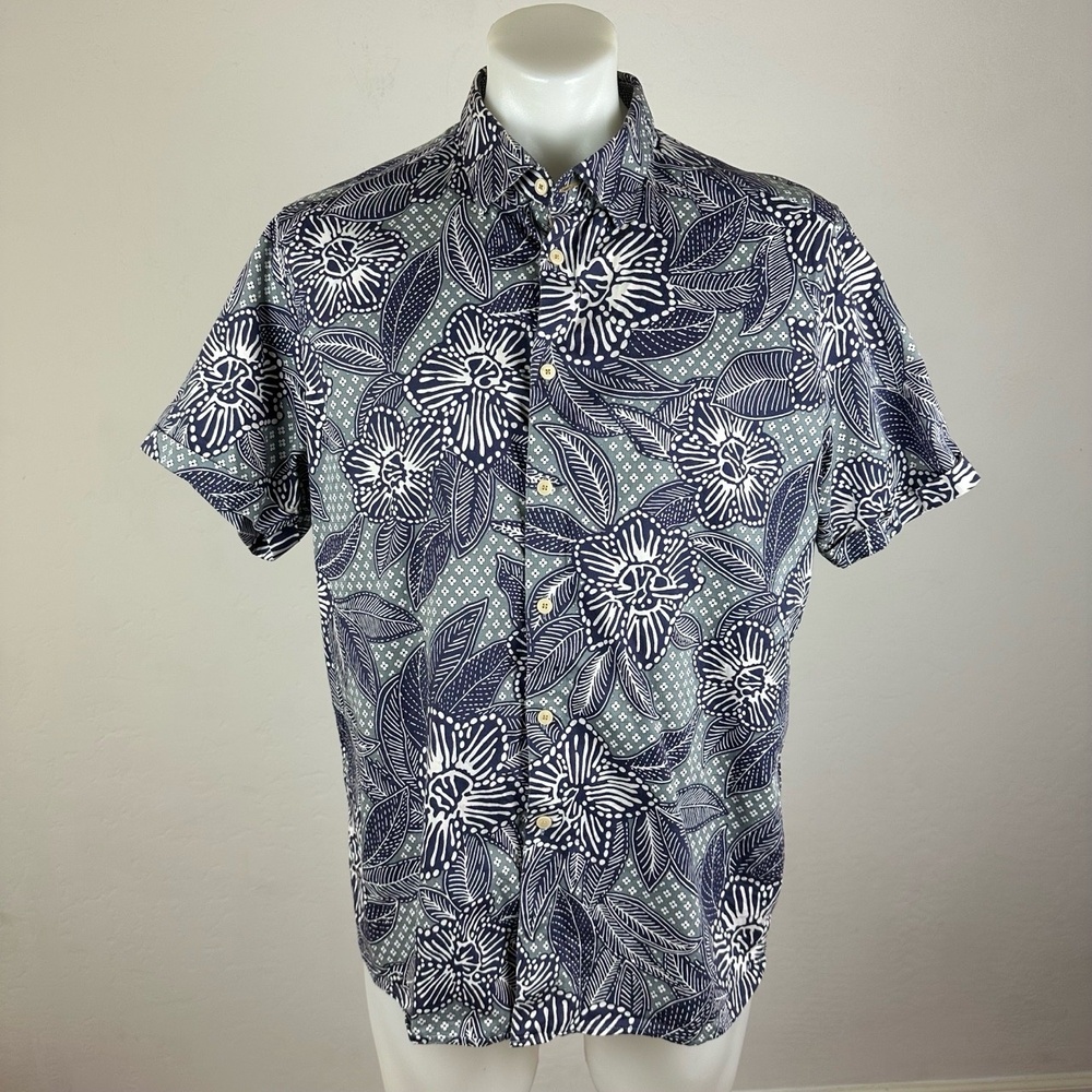 Ted Baker Hawaiian Aloha Shirt Size XL